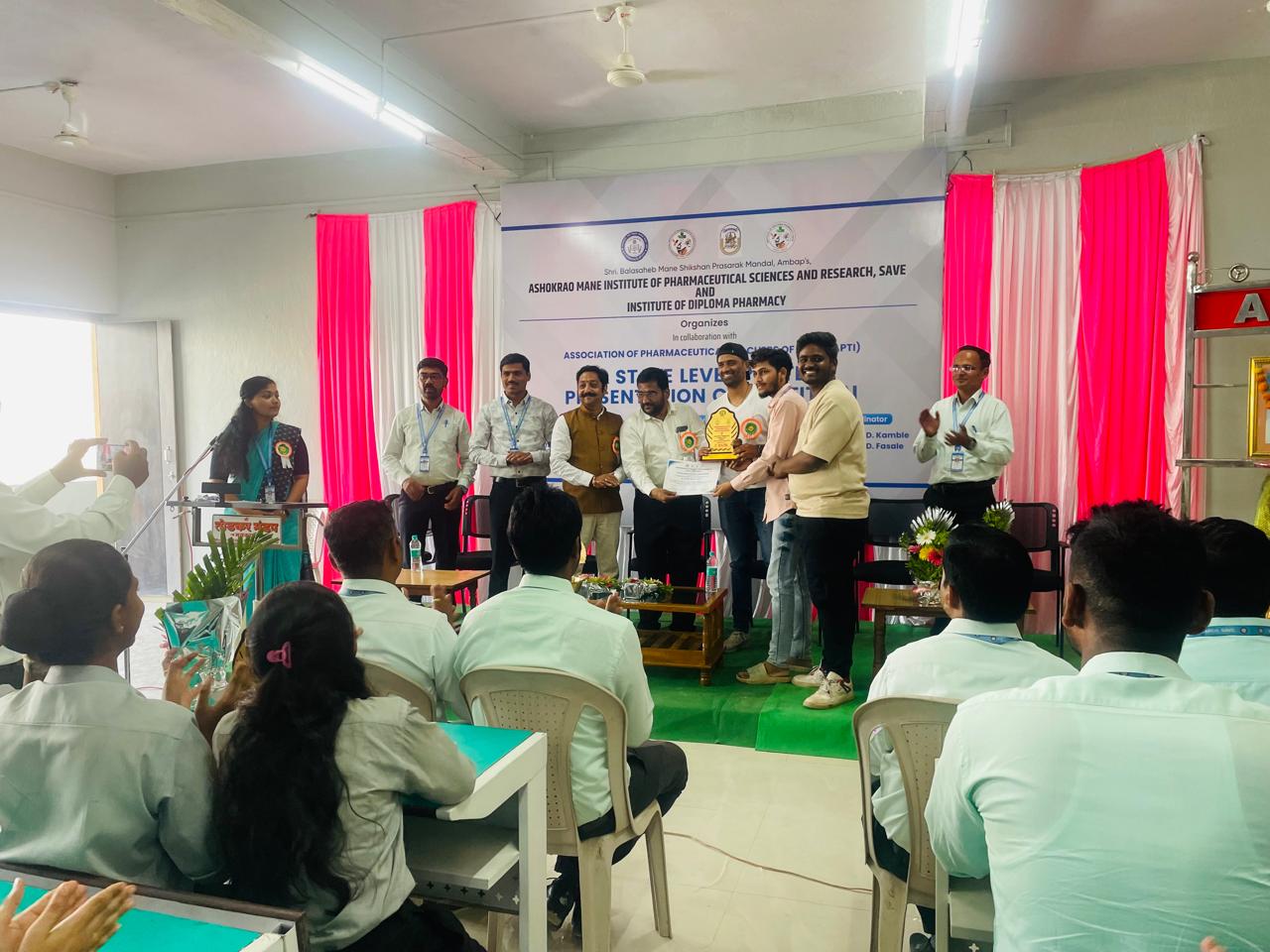 Won First Prize in State Level Poster Presentation Competition