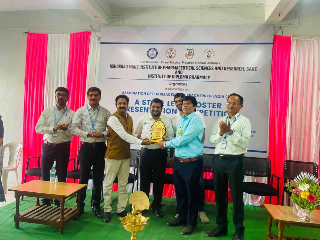 Won First Prize in State Level Poster Presentation Competition (Diploma Faculty Category)