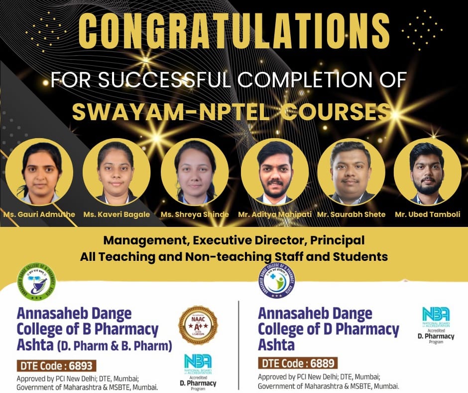 Successfully Completion SWAYAM-NPTEL Courses 