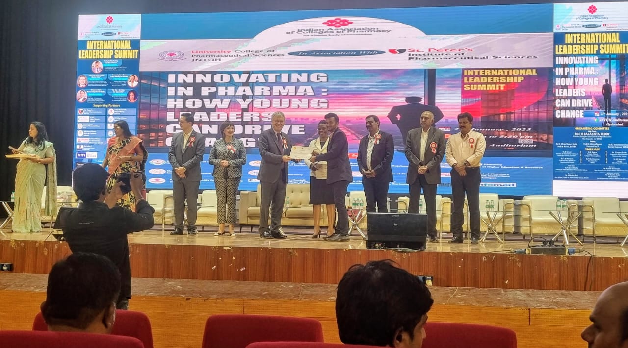 Ms. Tabasum Magdum and Mr. Om Nandgaokatr Win Prize at International Symposium 